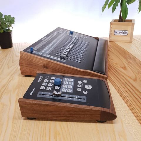 Faderport 16 Lux and Faderport 2 Desk Stands by mixingtable