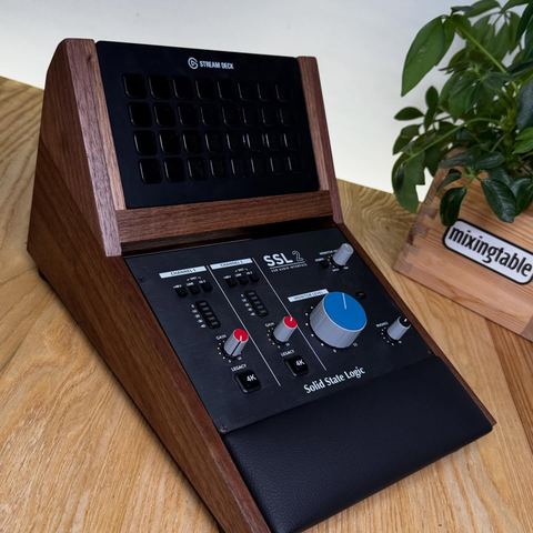 Custom SSL2 StreamDeck XL Duo Lux by Mixingtable