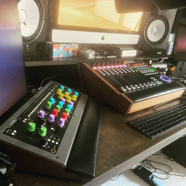 Walnut X-Touch Lux and Console1 Lux