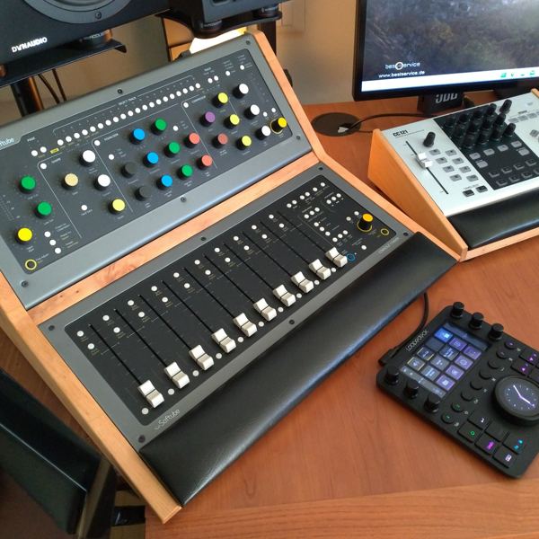 Alder Console1 Fader Duo Lux, CC121 Lux and custom Maschine MkIII Lux