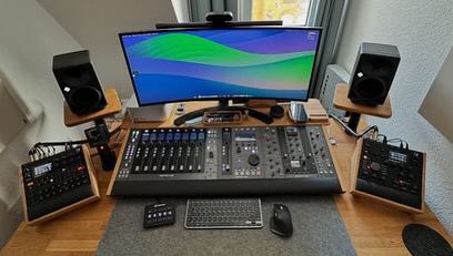 Oak Edition SSL Trio Lux and Elektron FS28 Lux