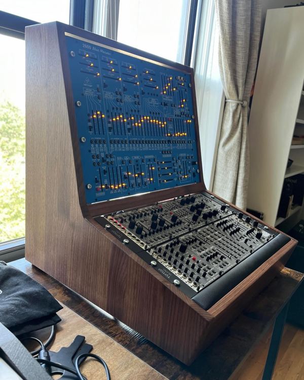 8U and 6U walnut racks